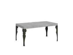 Mesa extensible Paxon Premium de 140/400 x 90 cm con patas color antracita. Itamoby