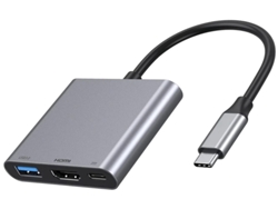 Adaptador USB C a HDMI de Yizhood, color blanco