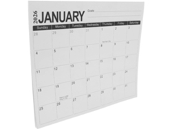 Calendario Magnético Para Nevera, Planificador Mensual En Inglés, Planificador Familiar