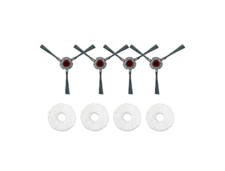 Paño de mopa de Cepillo Lateral de repuesto para piezas de Robot aspirador Ecovacs N9