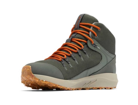 Zapatillas de Hombre para Caminar COLUMBIA Trailstorm Mid Omni Alpaca Verde (41)