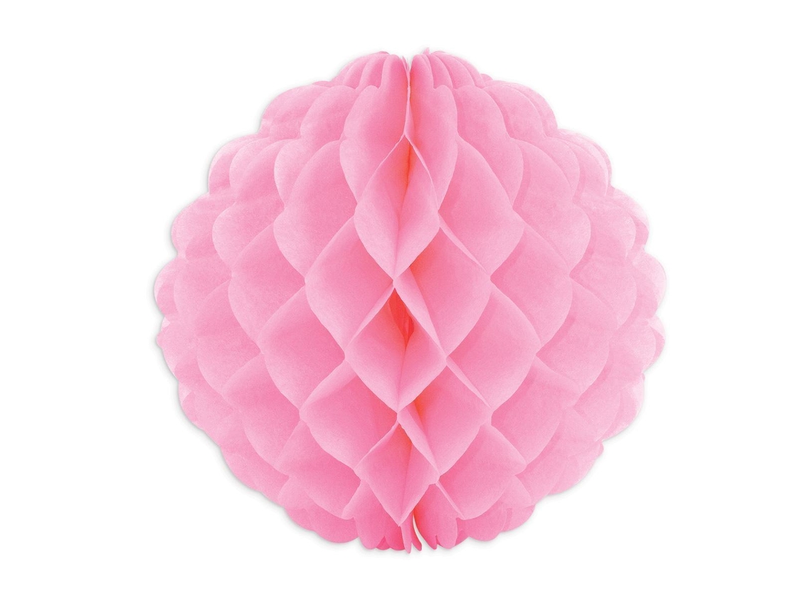Esfera de papel rosa Ø 25 cm