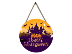 Letrero de madera de bruja de Halloween, decoración de fiesta NEVEANCE