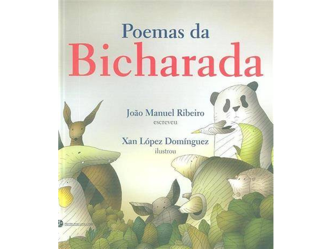 Libro Poemas da bicharada de José Manuel Ribeiro (Portugués)
