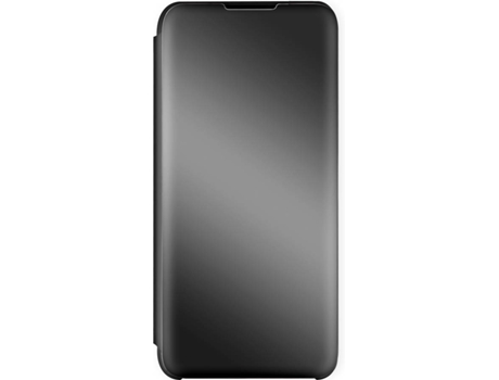 Funda Samsung Galaxy A03s AVIZAR Espejado con Soporte (Negro)