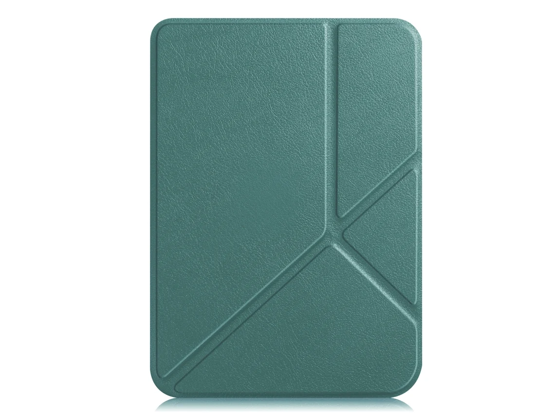 Estuche Fwinl para Kobo Clara 2e Verde Oscuro