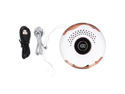 2026yncm--ventilador De Cuello Portátil Sin Aspas Recargable Con Clip De Cintura Y Display Led Personal Blanco