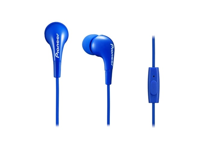 Auriculares con Cable PIONEER SE-CL502T (In Ear - Micrófono - Azul)