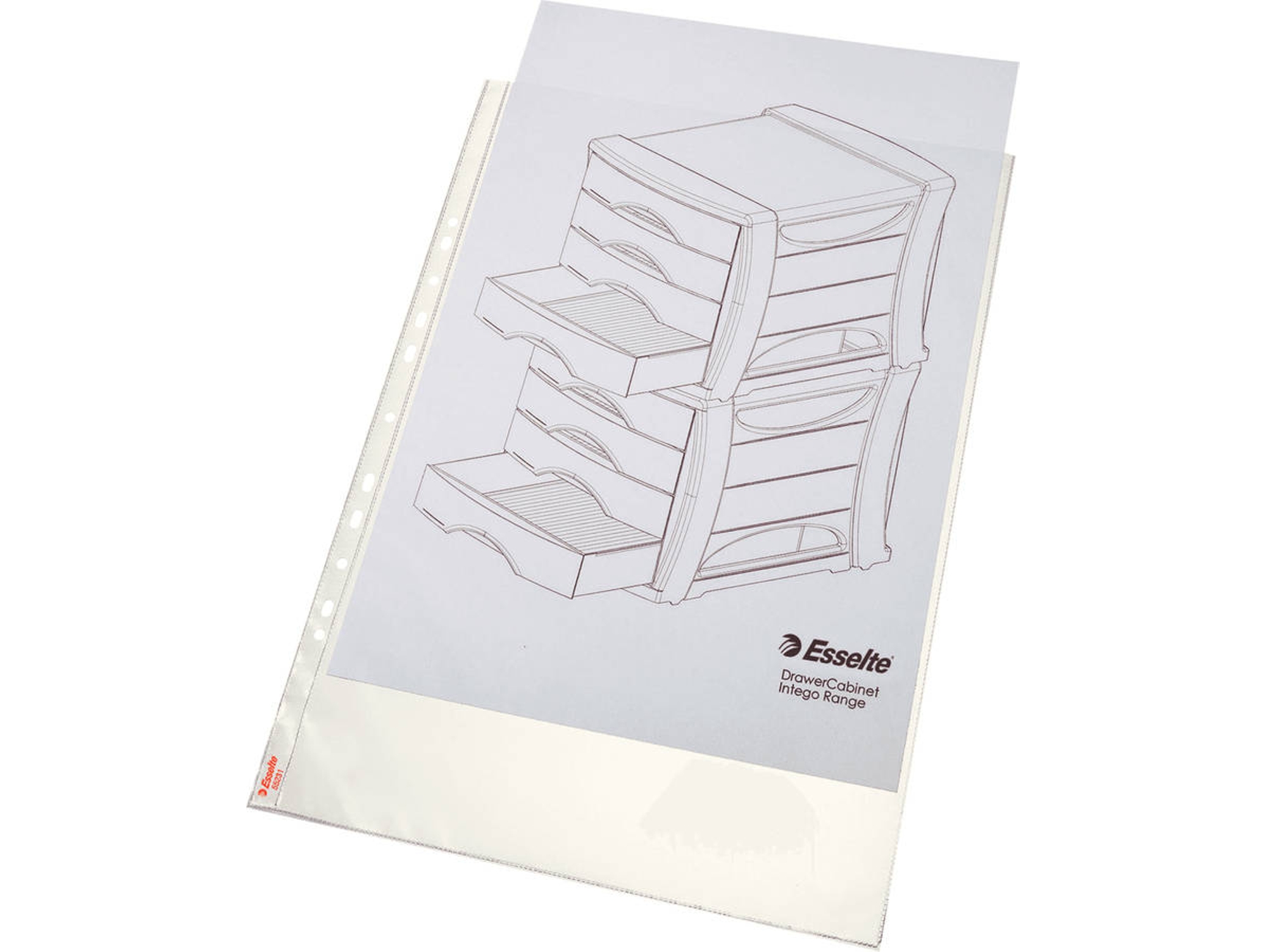 Conjunto de Protectores de Hojas ESSELTE 55231 Transparente