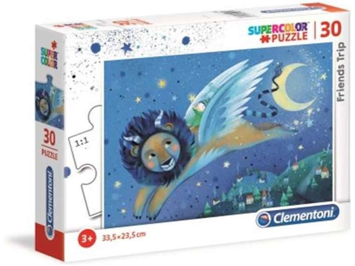 Puzzle CLEMENTONI Friends Trip (30 Piezas - Edad mínima: 3 años)