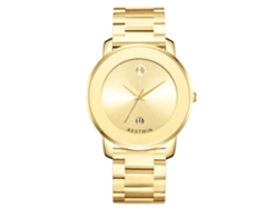 Reloj De Cuarzo Para Hombre (dorado)
