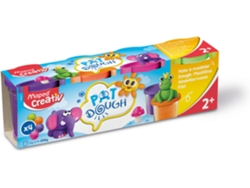 Plastilina MAPED CREATIV Kit De Plastilina Colores Fancy X4