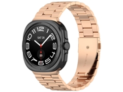 Pulsera de acero inoxidable con tres cuentas y herramienta de extracción para Samsung Galaxy Watch8 / Watch8 Classic