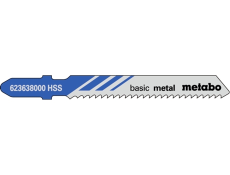 METABO 25 hojas para sierra de calar "basic metal" 51/2,0 mm (623618000)