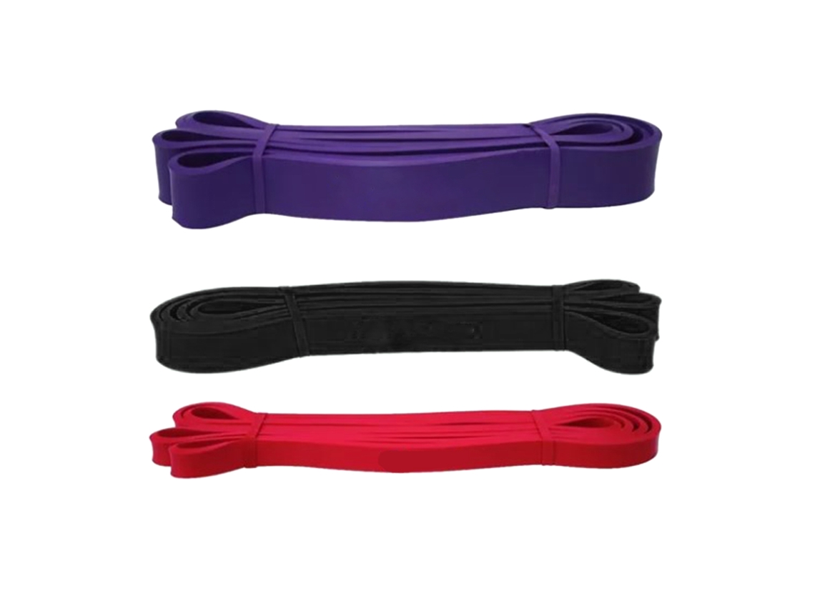 3 Piezas De Cinturón De Tensión De Tpe De Alta Elasticidad Para Entrenamiento De Bíceps