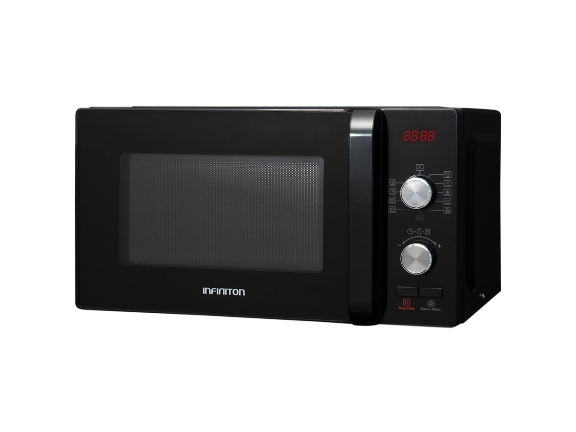 Microondas INFINITON MW-F102 700W (20 L - Sin grill - Negro)