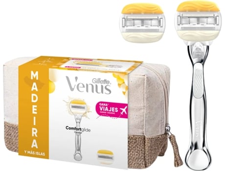 Set Regalo GILLETTE Venus Coconut com Máquina Depiladora + 1 Recambio