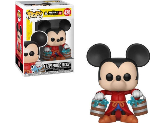Figura de vinilo FUNKO POP ! Mickey Mouse 90 th Anniversary: Apprentice