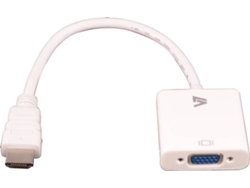 Adaptador V7 CBLHDAV-1E (HDMI-VGA - Blanco)