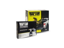 Kit de pintura Raptor 2k Negro 4 Lt Pro U Pistola de pintura