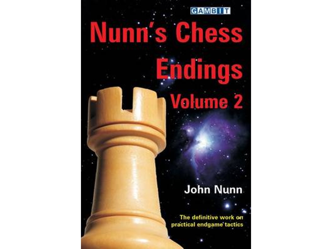 Libro Nunns Chess Endings de John Nunn (Inglés)
