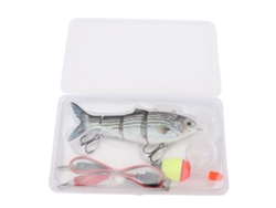 Lure De Pesca Eléctrico Recargable Usb Con Led, Imitación De Pez Con Articulaciones Múltiples, Accesorios De Pesca Bl 620