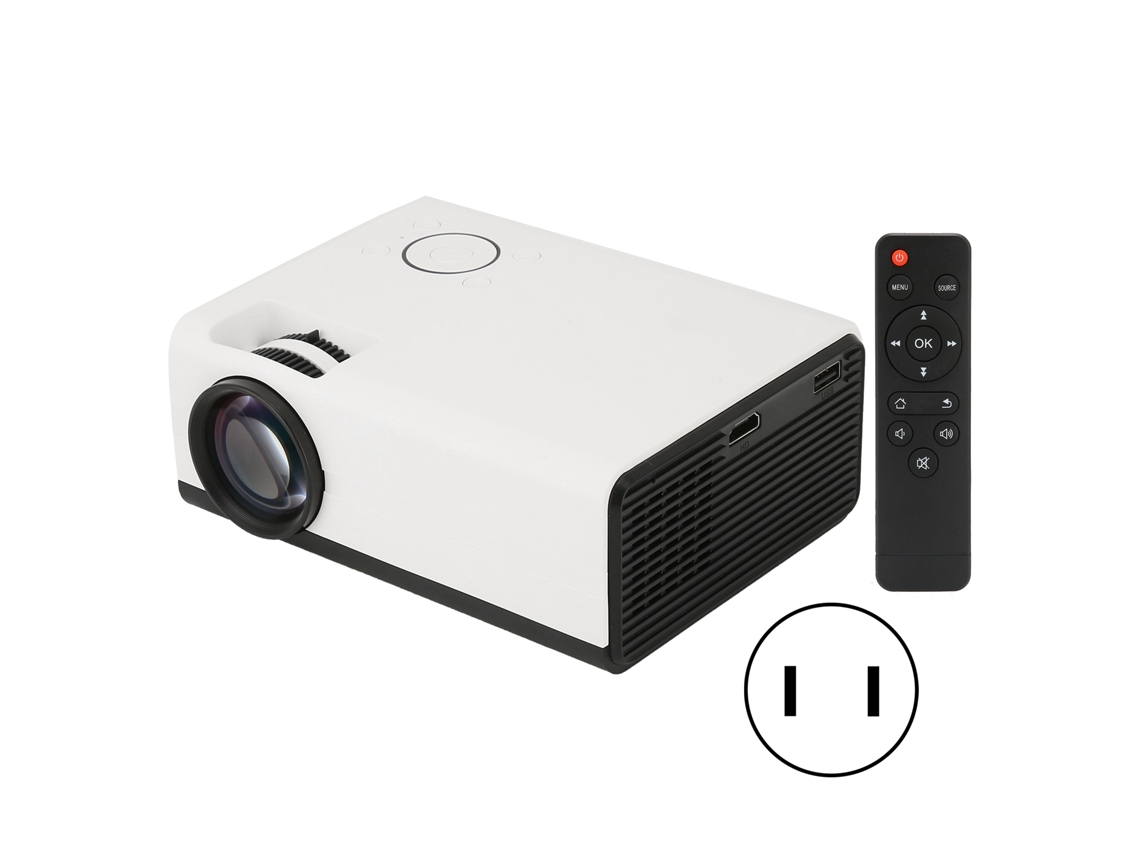 Proyector Mini 2200 Lúmenes Compatible Con Full Hd 1080p