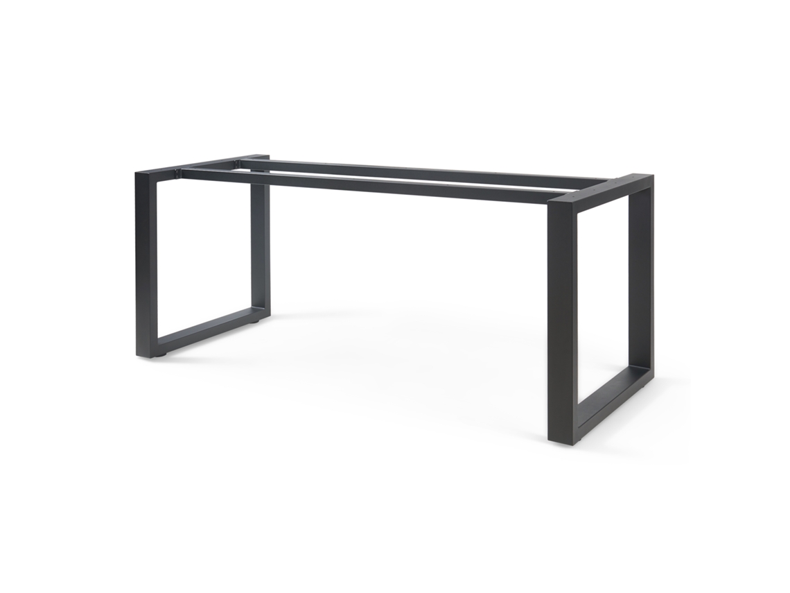 Marco de mesa Vestmalu DIY 120x70x72 cm Acero negro En.casa