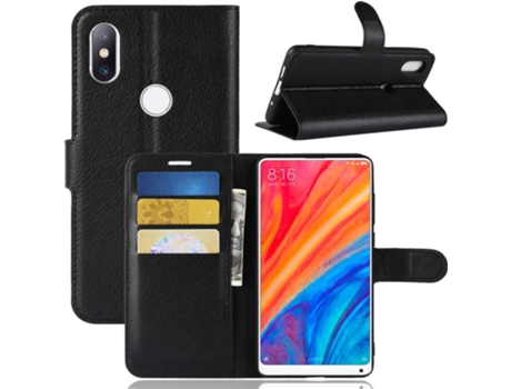 Carcasa Xiaomi Mi Mix 2s Multi4you Libro Cartera Negro