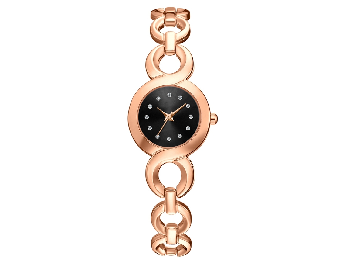Pulsera De Reloj Con Hebilla De Mariposa, Acero Inoxidable, Universal, 22 Mm, Oro Rosa.