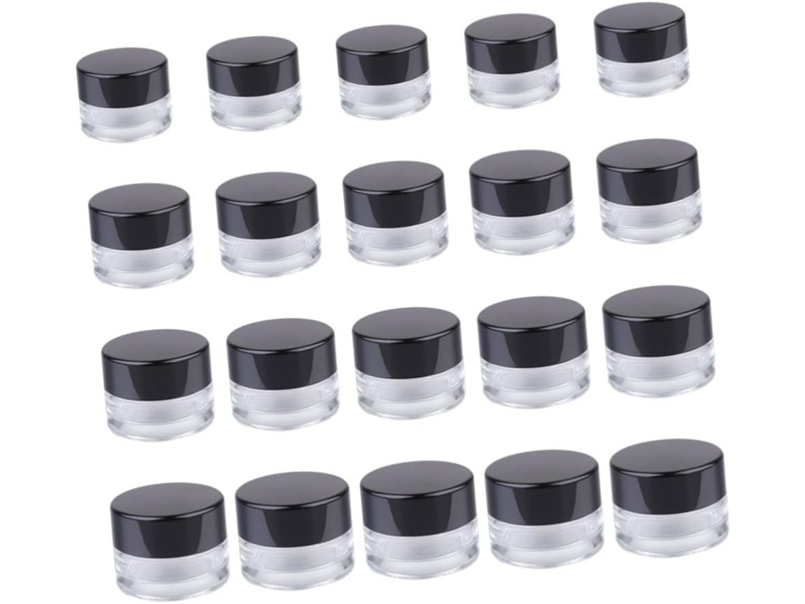 Juego De 20 Botes De Maquillaje, Recipientes Cosméticos, Ideales Para Viajes Y