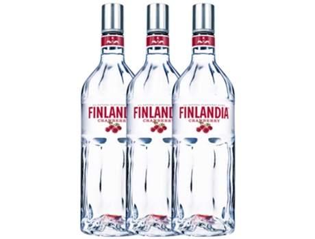 Vodka FINLANDIA Finlandia Cranberry (1 L - 3 unidades)