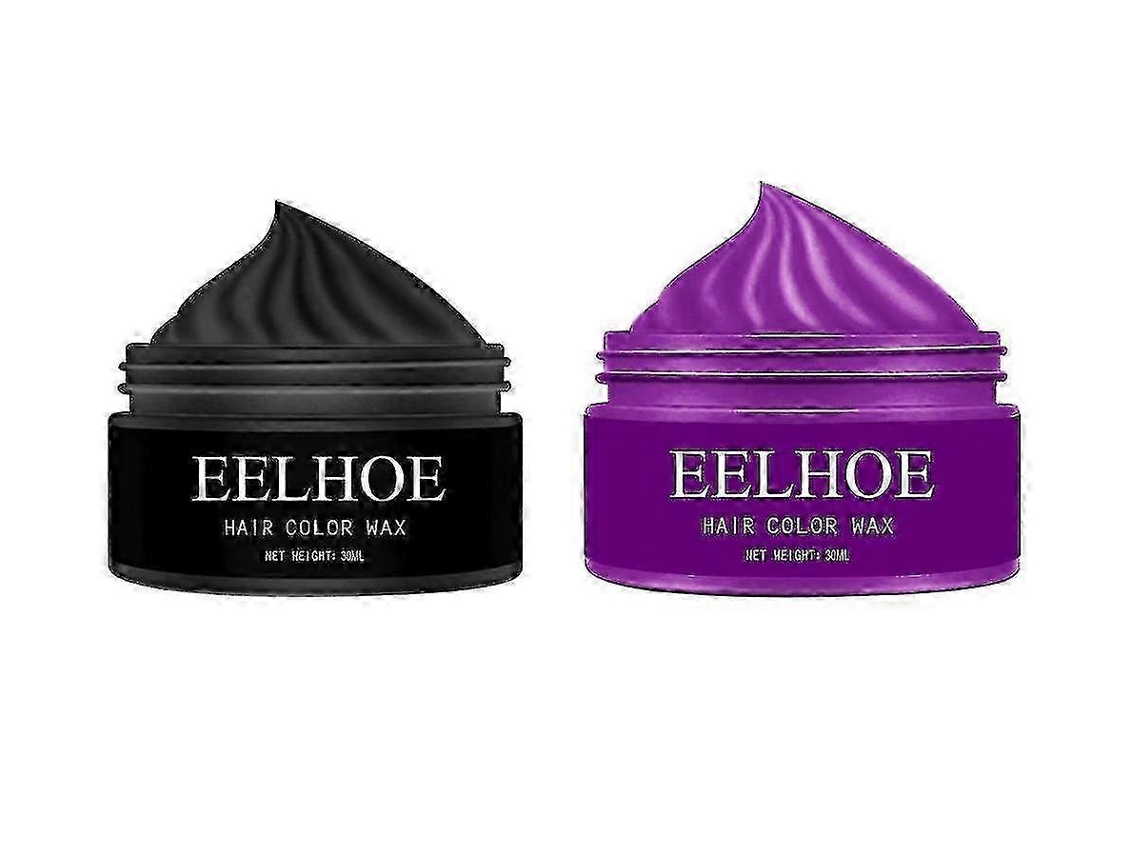 Granny Gray Colorful Hair Wax Hair Mud Long-lasting Styling Natural Fluffy Color Disposable Dyed Hair Wax