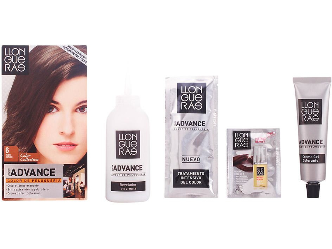 Tinte de Cabello LLONGUERAS Color Advance Hair Colour N6-Rubio Profundo