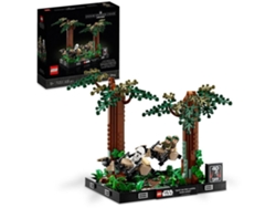 LEGO Star Wars: Diorama da Perseguição de Speeder de Endoor™ – Set de construção com peças para exibição (608 peças)