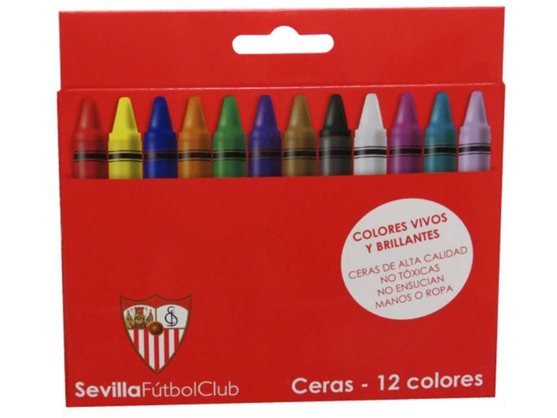 Lápices de Cera SEVILLA FUTBOL CLUB 60095 Rojo