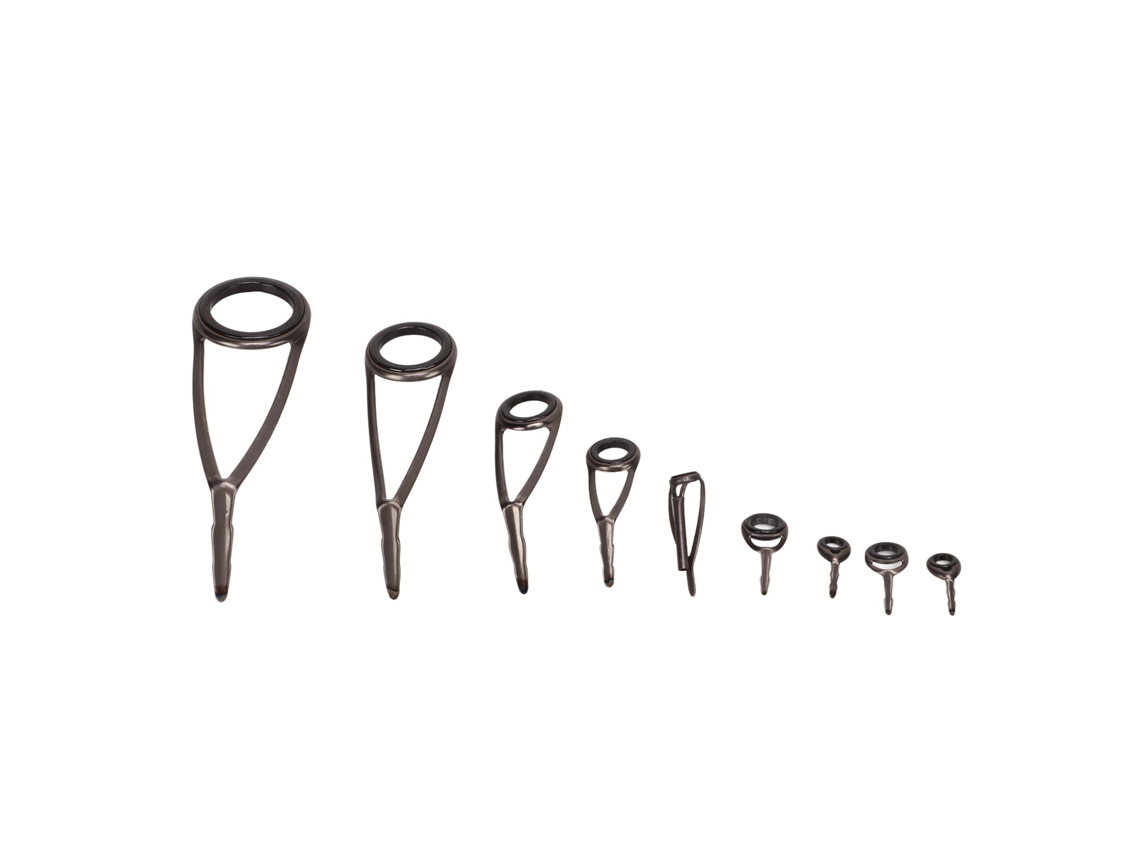 Kit De Reparo Para Vara De Pesca Com Olhos De Aço Inoxidável E Anel Cerâmico Acessórios