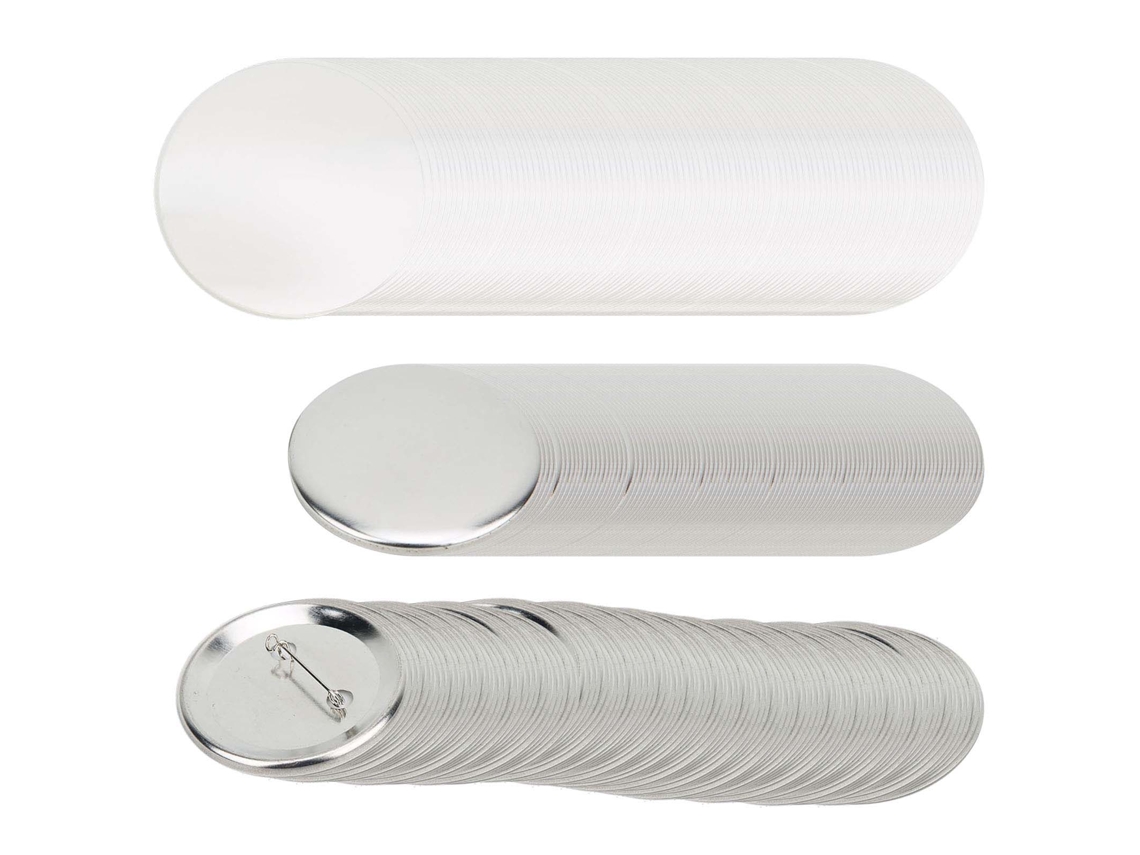 Juego De 100 Piezas Para Insignias De 56 Mm, Materiales Para Manualidades Y Herramientas Artísticas.