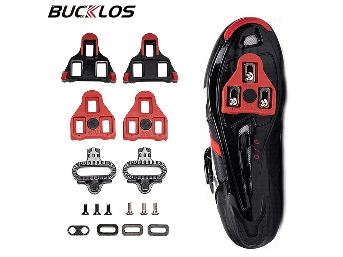 Calas de bicicleta Bucklos para pedales de carretera Shimano SPD Look Delta Mtbvayotoy