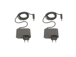 2 Pcs Eu Plug Charging Adapter For V6 V7 V8 Dc59 Vacuum Cleaner Power Adapter Charger Replacements