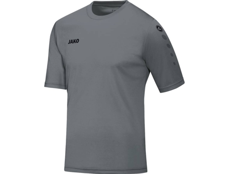 Camiseta de Niños para Fútbol JAKO Team Gris (3/4 Años)