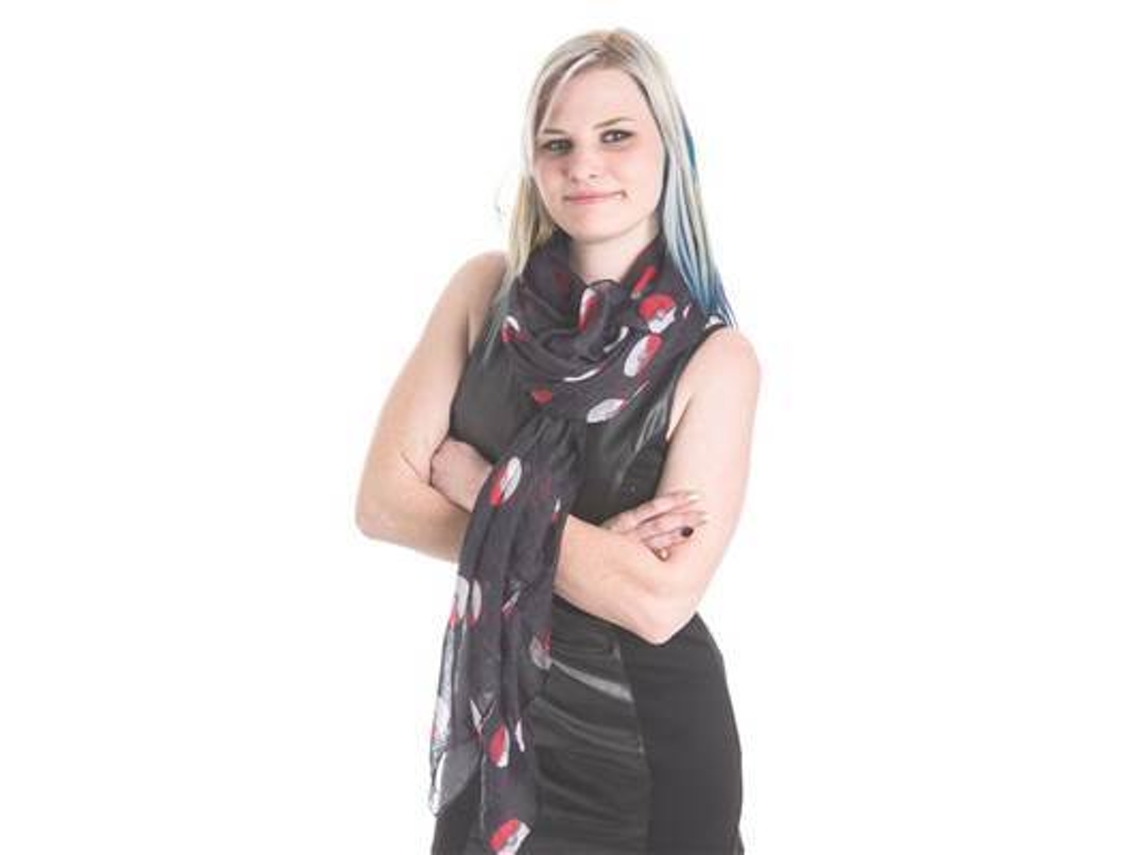 Bufanda de mujer DIFUZED Pokemon Poke Ball