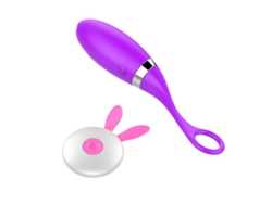 Vibrador De Huevo Con Control Remoto Inalmbrico Con 12 Modos De Vibracin Para Mujeres (prpura)