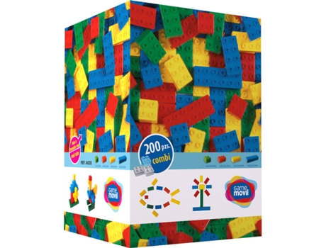 Juegos Educativos GAME MOVIL Combis 200 piezas (Edad Mínima: 18 meses)