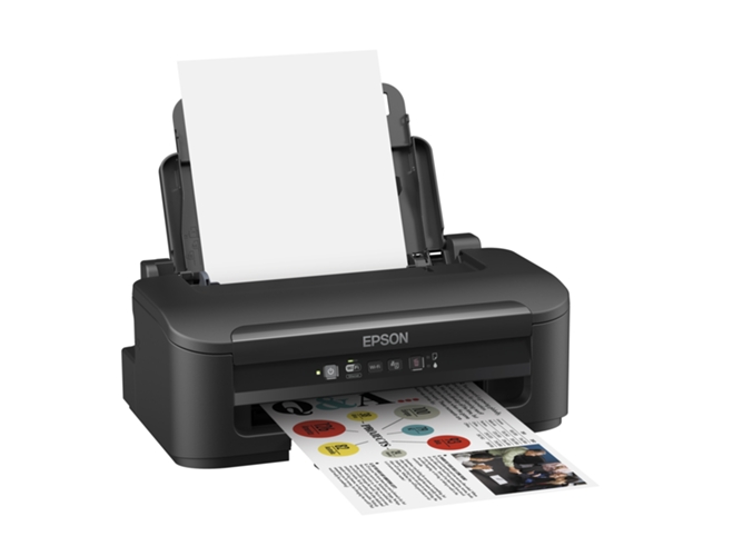 Impresora EPSON WorkForce WF-2010W (Inyección de Tinta - Wi-Fi) — Resolución: 5760 x 1440 ppp | Velocidad de impresión: N|B 9 ppm, Color 4,7 ppm