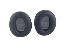 Almofadas De Ouvido Substituição Couro Protéico Isolamento Ruído Para Fones Wh Xb910n Azul