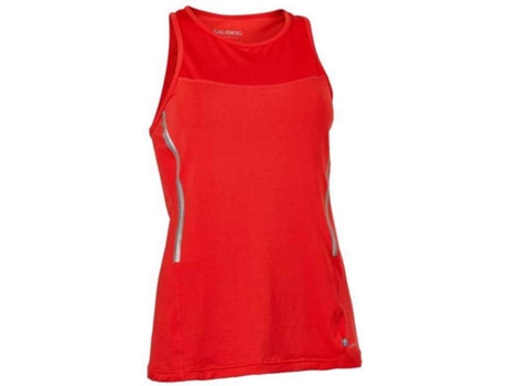 Camiseta de Mujer SALMING Laser Tenis Rojo (L)