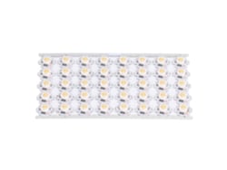 Bombilla Led Diy De 1w 12v De Alto Brillo Y Bajo Consumo Con Placa De Aluminio - Luz Rosa