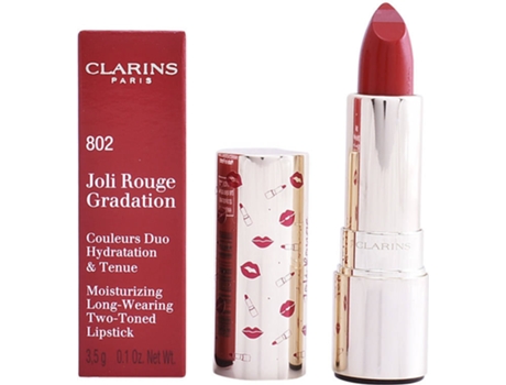 Labial CLARINS Joli Rouge gadation - 802 Red gadation