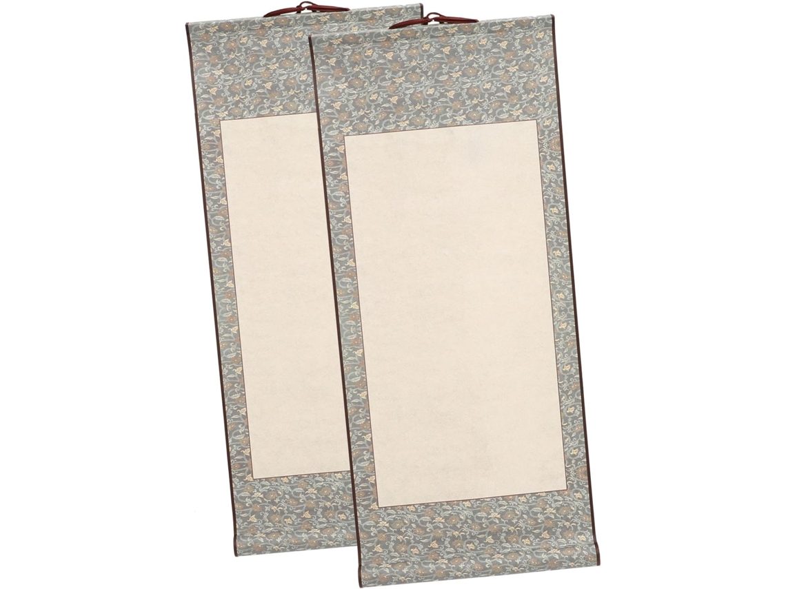 2 Piezas De Papel En Blanco Para Pintura De Caligrafía China Para Colgar En La Pared.